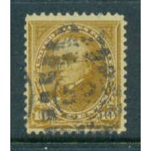 Used 283 10c Daniel Webster Just Clears M05392