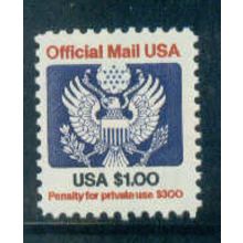 O132 $1 Eagle Fine MNH NA0357