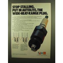 1982 Autolite Spark Plugs Ad - Stop Stalling