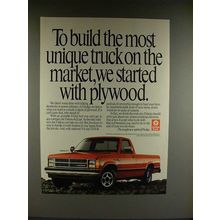 1990 Dodge Dakot 4x2 Truck Ad - Build Unique!