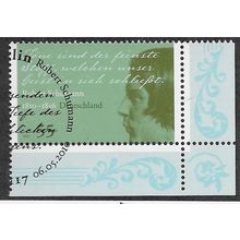 GER 2010 €0.55 'R.A SCHUMANN' (CORNER MARGIN) FINE USED (EBID54-029)