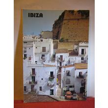 LOCAL HOUSING, IBIZA, SPAIN used postcard #