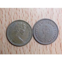 GB 1977 Elizabeth II Decimal Half Penny Coin