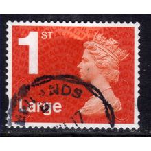 GB 2016 QE2 1st Large Letter Machin used SG U3002 No code ( D1032 )