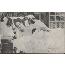 La Femme Endormie, c.1900-05 - CPA