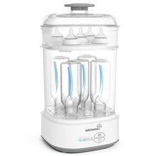 GROWNSY Bottle Sterilizer and Dryer, Compact Electric Steam Baby Bottle Steriliz