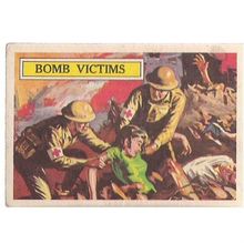 BOMB VICTIMS no 50 Battle card A&BC 1966