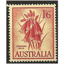 Australia 1960 SG322 1/6d Crimson/Yellow Mounted Mint . ..