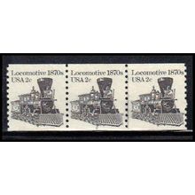 1897A 2c Locomotive Fine MNH Dry Gum PNC 8/3 PA2254