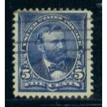 Used 281 5c Ulysses S. Grant Very Fine M05012