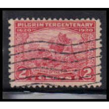 Used 549 2c Landing of the Pilgrims Barely Clears K0333
