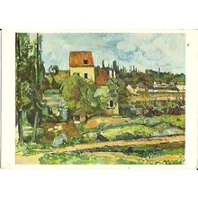 Art PAUL CEZANNE Mill at Pontoise Postcard (Soho Gallery S.454)