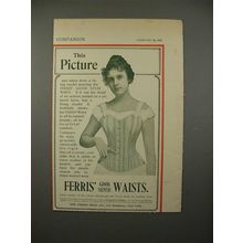 1900 Ferris Good Sense Corset Waist Ad - This Picture