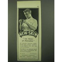 1922 New-Skin Antiseptic Ad - An Ounce of Prevention