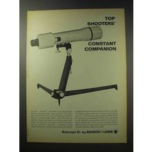1969 Bausch & Lomb Balscope Spotting Scope Ad