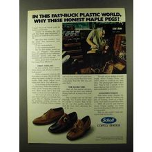 1973 Scholl Copeg Shoes Ad - Fast-Buck Plastic World