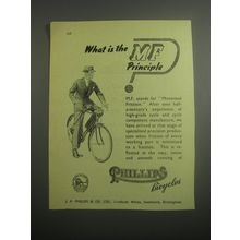 1948 Phillips Bicycles Ad - What is the MF principle