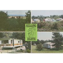 Kelling Heath Caravan Park Camping Site Norfolk Rare Postcard