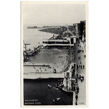 REAL PHOTOGRAPHIC OF THE BATHING POOL RAMSGATE KENT (4281)