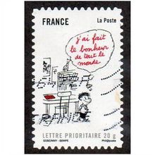FRA 2009 (56c) 'SOURIRES -J'AI FAIT ' FINE USED (EBID11029)