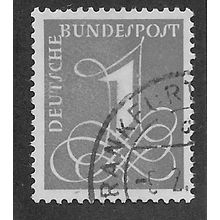 GER 1955 1pf 'NUMERAL' FINE USED (EBID63-122)