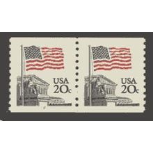 1895 20c U.S. Flag Fine MNH SG CNP Left 2 V0067
