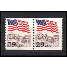 2523 29c U.S. Flag Fine MNH CNP Left 6 PA1208