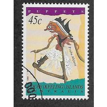 CKI 1994 45c 'PUPPETS' (C.T.O) FINE USED (EBID76-544)