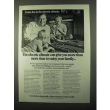 1971 Edison Electric Institute Ad - Enjoy Your Family