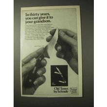1977 Schrade Old Timer Knife Ad - Sharp Finger 1520T