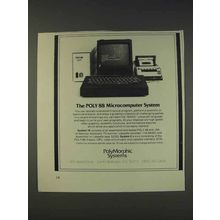 1977 PolyMorphic Poly 88 Microcomputer System Ad