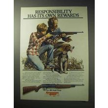 1986 Crosman 781 Single Pump Airgun Ad - Rewards