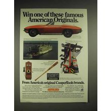 1987 CooperTools Ad with 1966 Corvette Roadster!