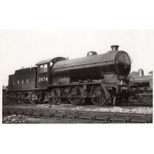 LNER J39 Class 0-6-0 No 2974 Train Plain Back RPC Postcard Photo