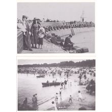 Gorleston On Sea The Cosies 2x Postcard s
