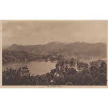 Mist In Kandy Ceylon Indian Weather Old Postcard