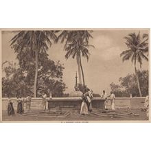 At A Buddhist Shrine Ceylon Indian Old Tucks Postcard
