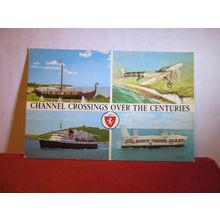 multiview, CHANNEL CROSSINGS OVER THE CENTURIES, used postcard by Elgate #