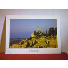 BONNIEUX, PROVENCE, FRANCE used postcard 2002 pm #