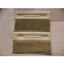 1977 CHRYSLER TAN SEAT BACK PANELS OEM NEWPORT NEW YORKER 78 76 75 74