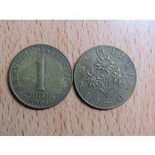 Austria 1968 1 Shilling Coin