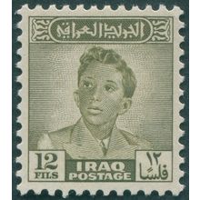 Iraq 1948 12f brown-olive SG281 unused