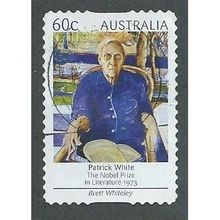 AUS 2012 60c (S/A) 'NOBEL PRIZE WINNERS - WHITE' FINE USED (EBID36-892)
