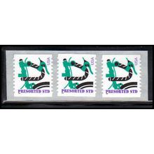 3228 10c Bicycle Very Fine MNH Strip of 3 PA3952