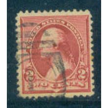 Used 220 2c George Washington Fine A14352