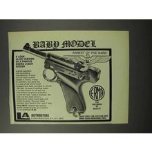 1970 Erma Bard Model Pistol Ad - Rarest of the Rare!