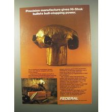 1980 Federal Ammunition Ad - Precision Manufacture