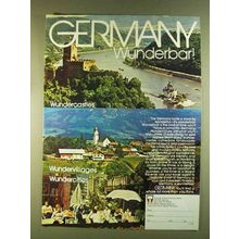 1980 Germany Tourism Ad - is Wunderbar