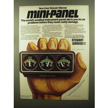 1980 Stewart-Warner Mini-Panel Ad - Smallest Instrument
