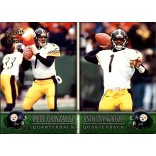 2000 Pacific Football Pete Gonzalez/Anthony Wright #306 RC
